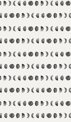 Fabric roller blind for window Moon phases