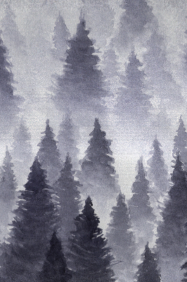 Blackout roller blind Misty forest