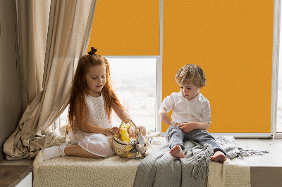 Blackout roller blind Dark orange