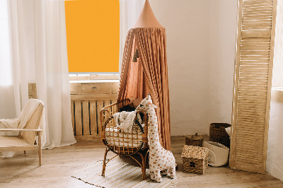 Blackout roller blind Dark orange