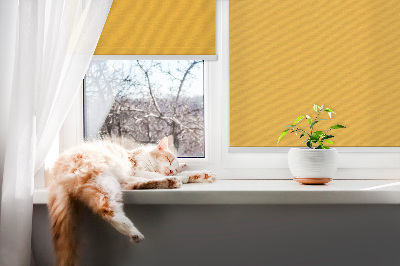 Blackout roller blind for window Orange