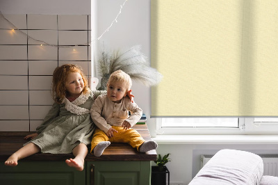 Blackout roller blind Light yellow