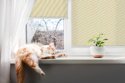 Blackout roller blind Light yellow