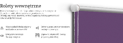 Blackout roller blind Purple