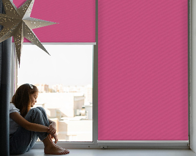 Blackout roller blind for window Pink