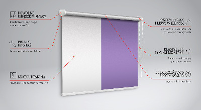 Blackout roller blind Purple