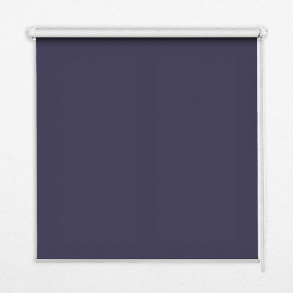 Fabric roller blind for window Dark purple