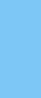 Fabric window roller blind in blue