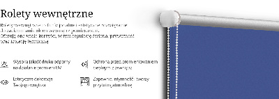 Blackout roller blind Navy