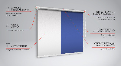 Blackout roller blind Navy