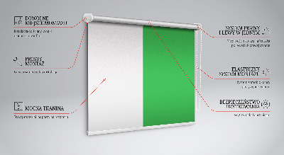 Blackout roller blind Green