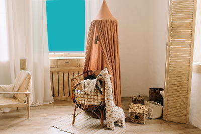 Blackout roller blind Turquoise