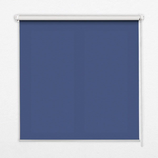 Blackout roller blind for window Navy