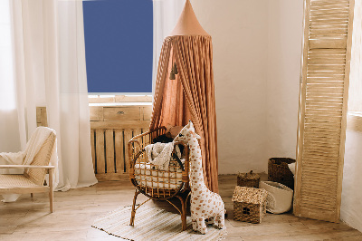 Blackout roller blind for window Navy