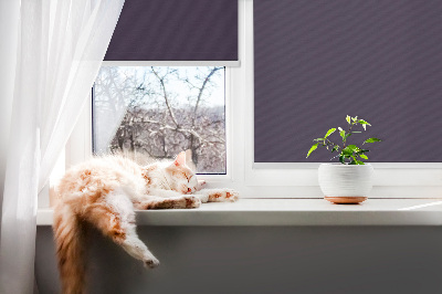 Blackout roller blind for window Black