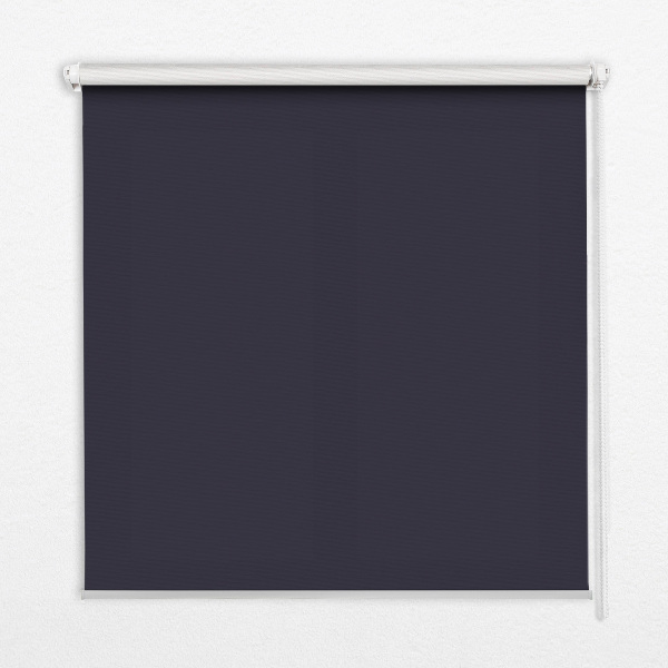 Fabric roller blind for window Black
