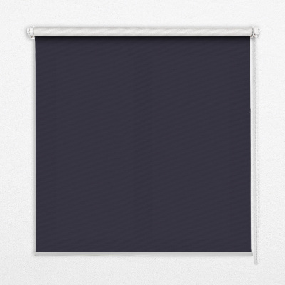 Fabric roller blind for window Black