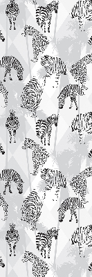 Blackout roller blind Gray animals