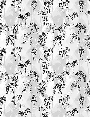Blackout roller blind Gray animals