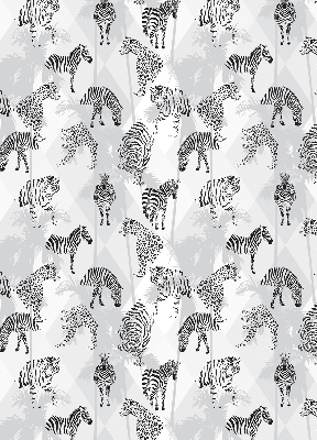 Blackout roller blind Gray animals