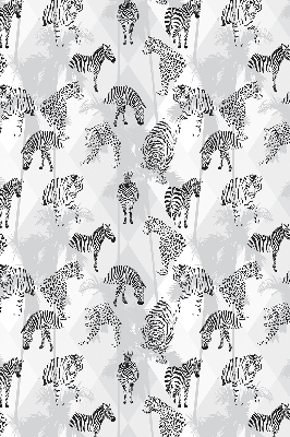 Blackout roller blind Gray animals
