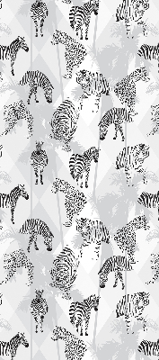 Blackout roller blind Gray animals