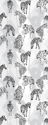 Blackout roller blind Gray animals