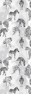 Blackout roller blind Gray animals