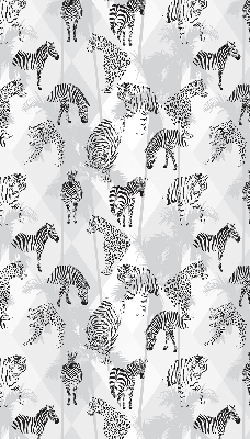 Blackout roller blind Gray animals
