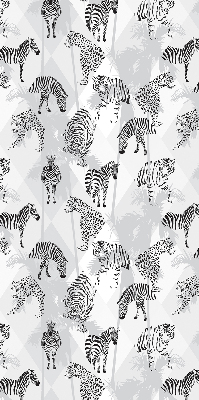 Blackout roller blind Gray animals