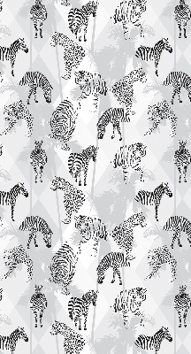 Blackout roller blind Gray animals