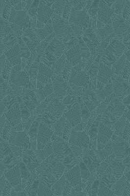 Blackout roller blind for window Green palm leaves