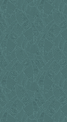 Blackout roller blind for window Green palm leaves