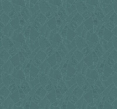 Blackout roller blind for window Green palm leaves