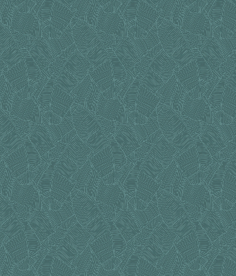 Blackout roller blind for window Green palm leaves