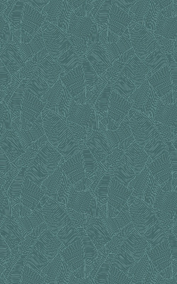 Blackout roller blind for window Green palm leaves