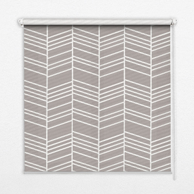 Blackout roller blind White firs