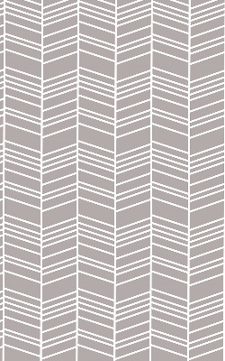 Blackout roller blind in white firs print