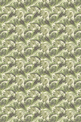 Blackout roller blind Flower leaves