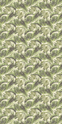 Blackout roller blind Flower leaves