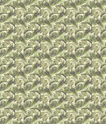 Blackout roller blind Flower leaves