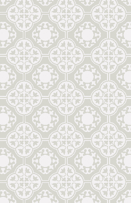 Blackout roller blind for window Moroccan tile