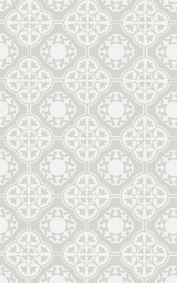 Blackout roller blind for window Moroccan tile
