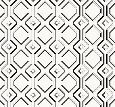 Fabric roller blind for window Rhombus illusion
