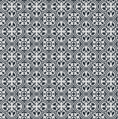 Blackout roller blind Portuguese tile