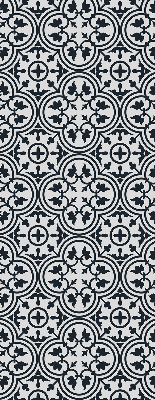 Blackout roller blind Portuguese tile