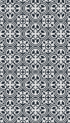 Blackout roller blind Portuguese tile