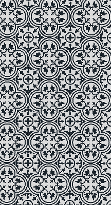 Blackout roller blind Portuguese tile