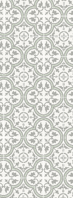 Blackout roller blind for window Portuguese tile