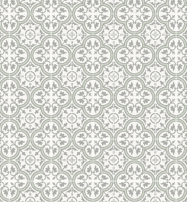 Blackout roller blind for window Portuguese tile